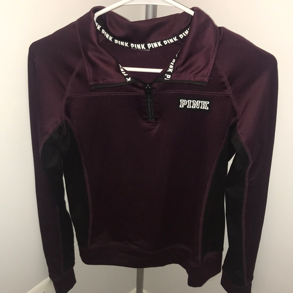 pink vs quarter zip